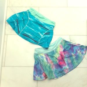 Bundle on 2 Champion girls tennis skirts 🎾
